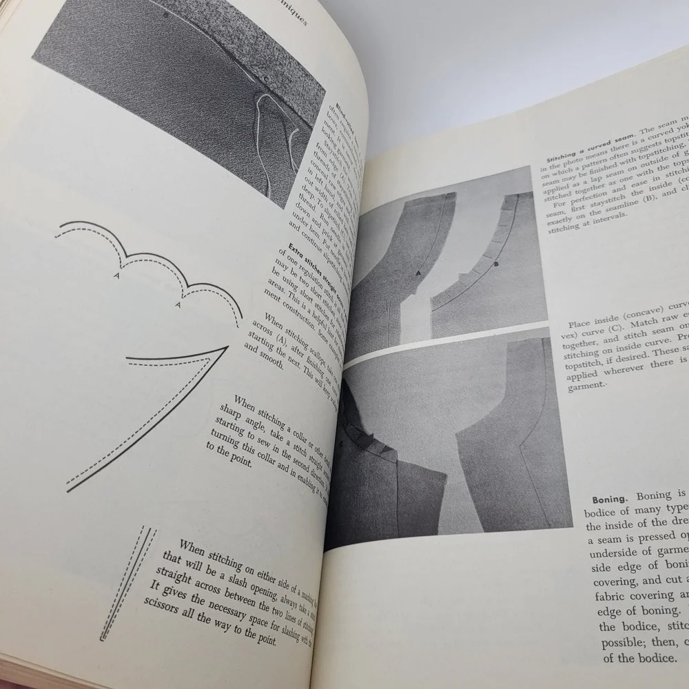 The Bishop Method of Clothing Construction Vintage Sewing Book Edna Bryte Bishop